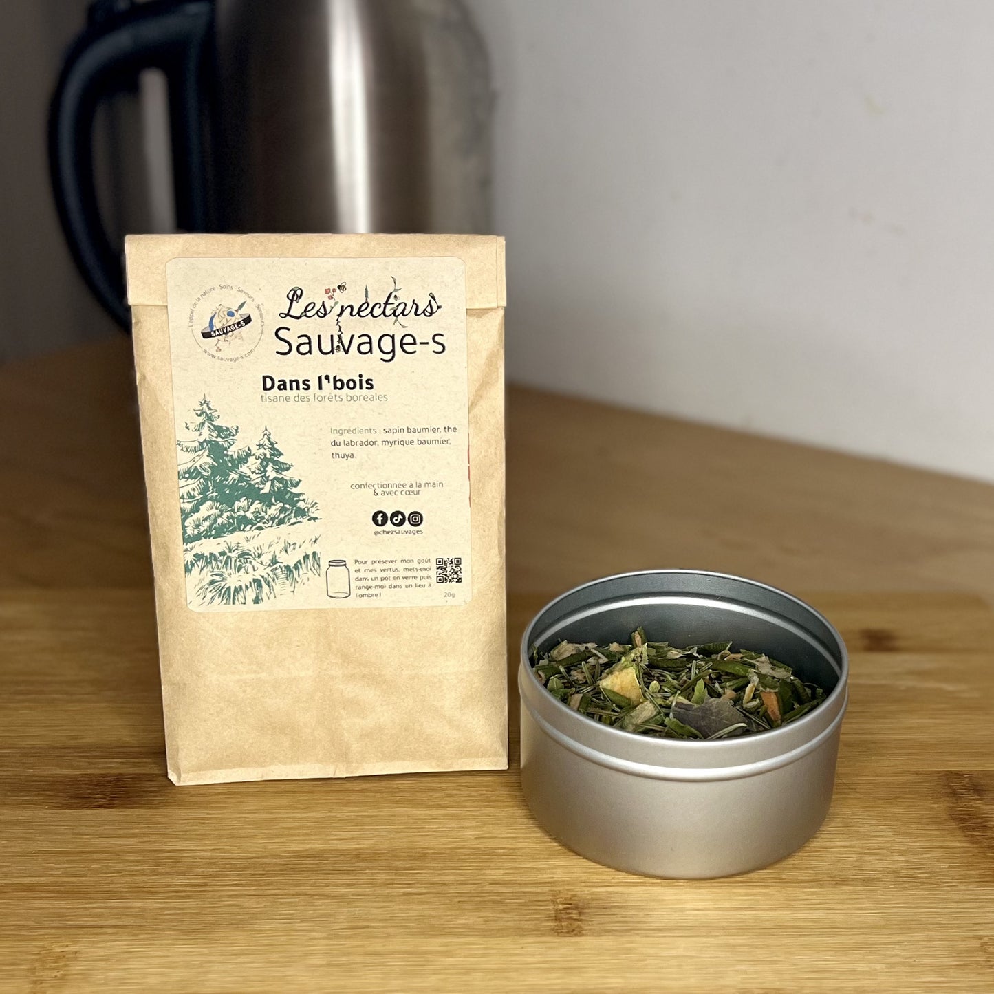 Dans l'bois - Tisane des forêts boréales