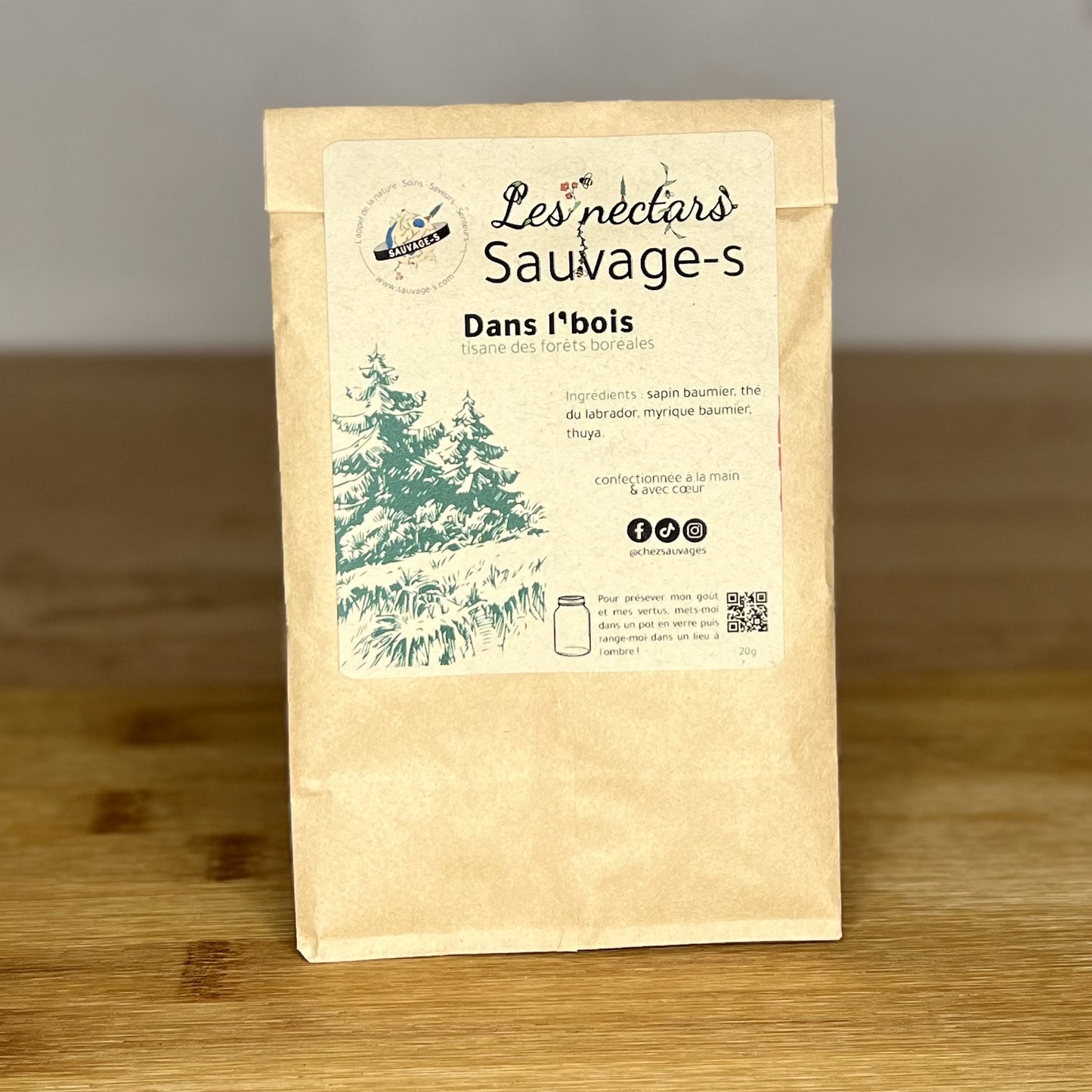 Dans l'bois - Tisane des forêts boréales