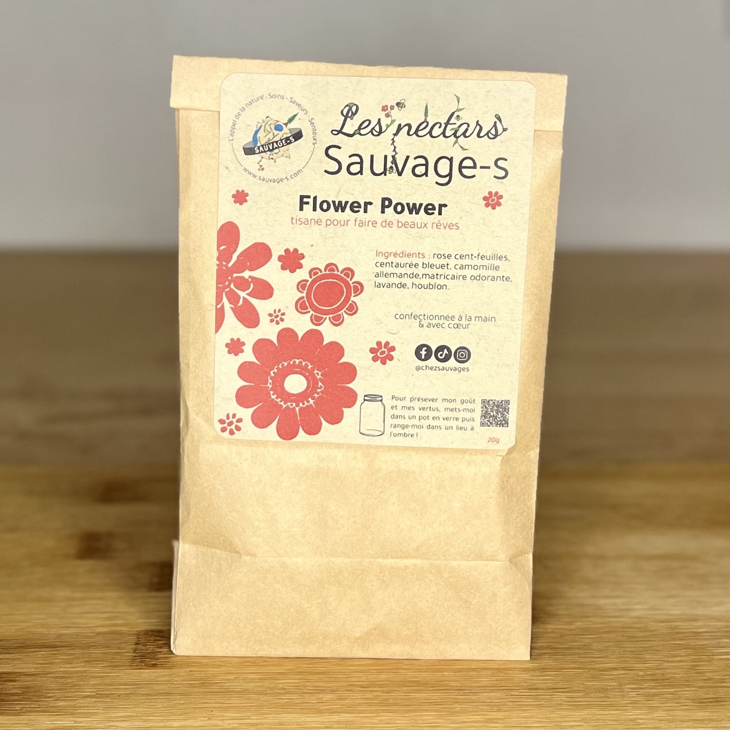 Flower Power - Tisane pour faire de beaux rêves