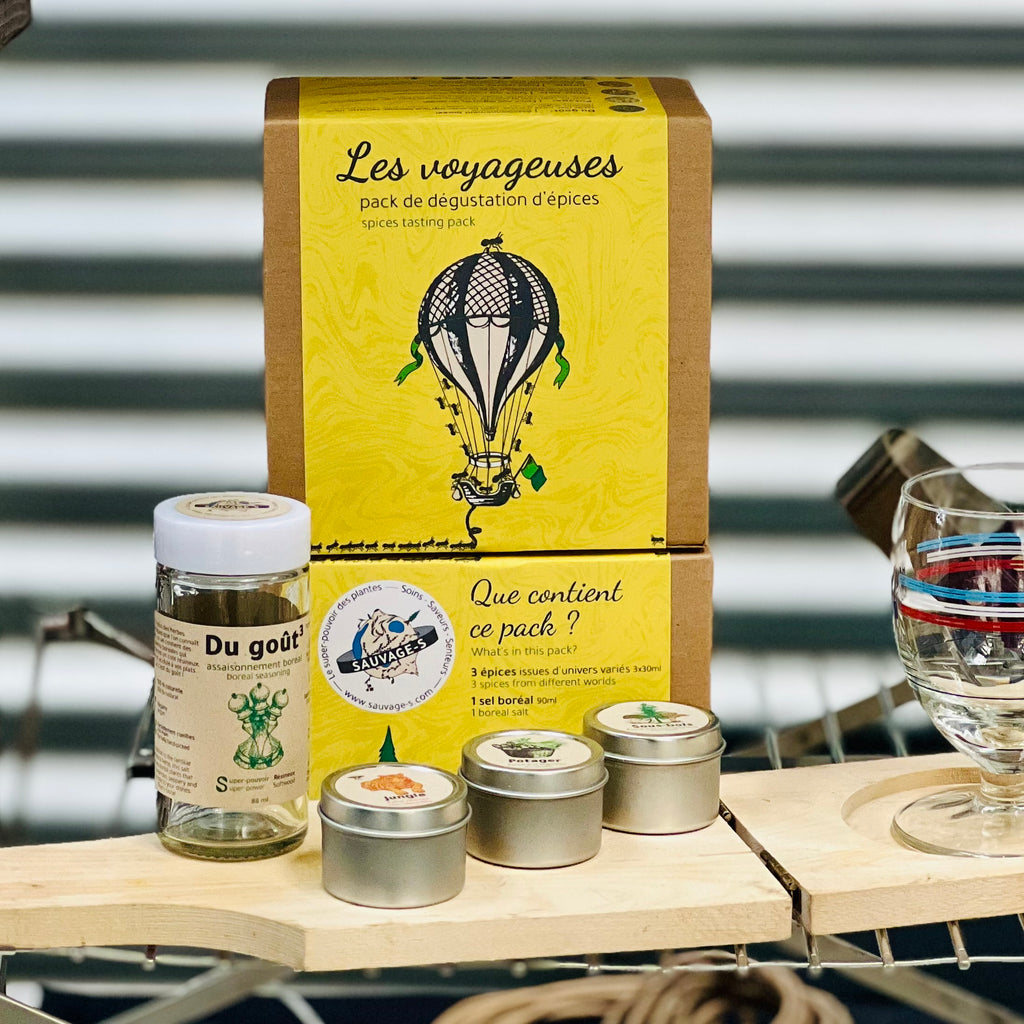 Les voyageuses - Coffret de dégustation d’épices
