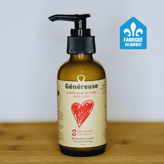 Généreuse - Crème bienveillante pour le corps
