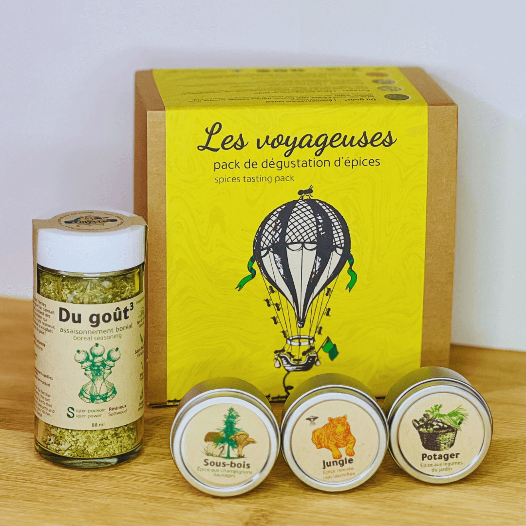 Les voyageuses - Coffret de dégustation d’épices