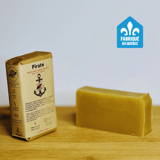 Pirate - Savon pour peaux encrées