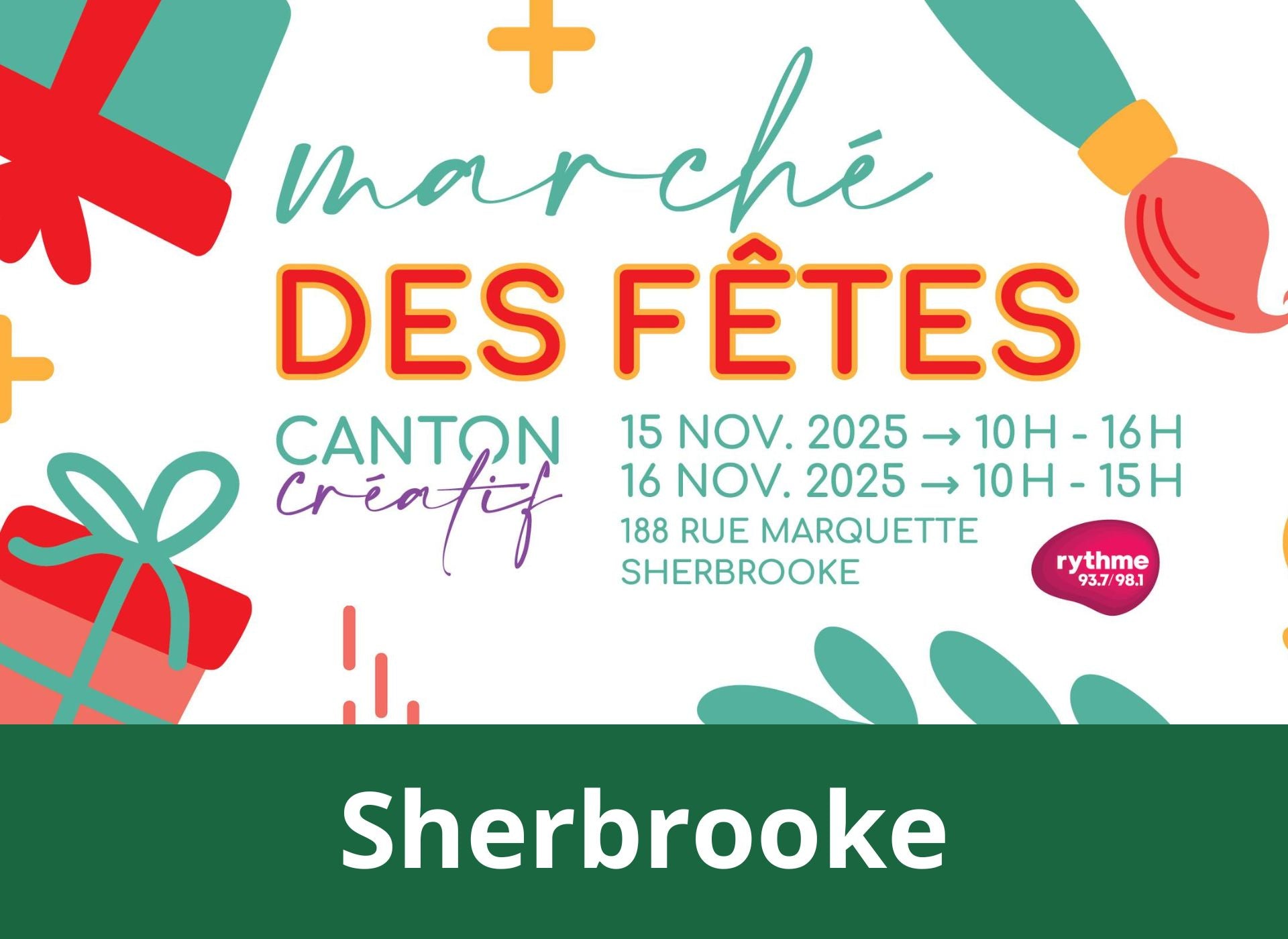 Marché des fêtes 2025 : Cantons créatifs