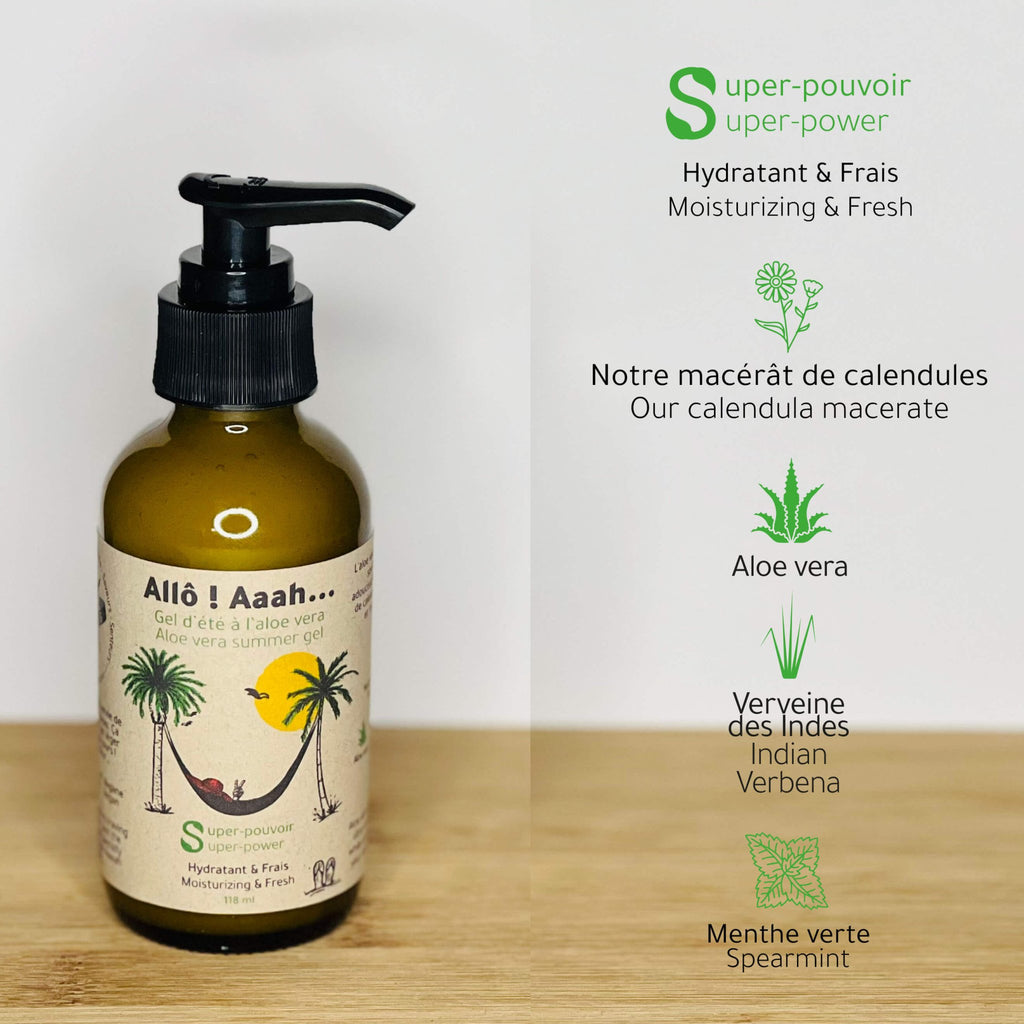 Allô ! Aaah... - Gel frette végane à l’aloe vera - Sauvage - s