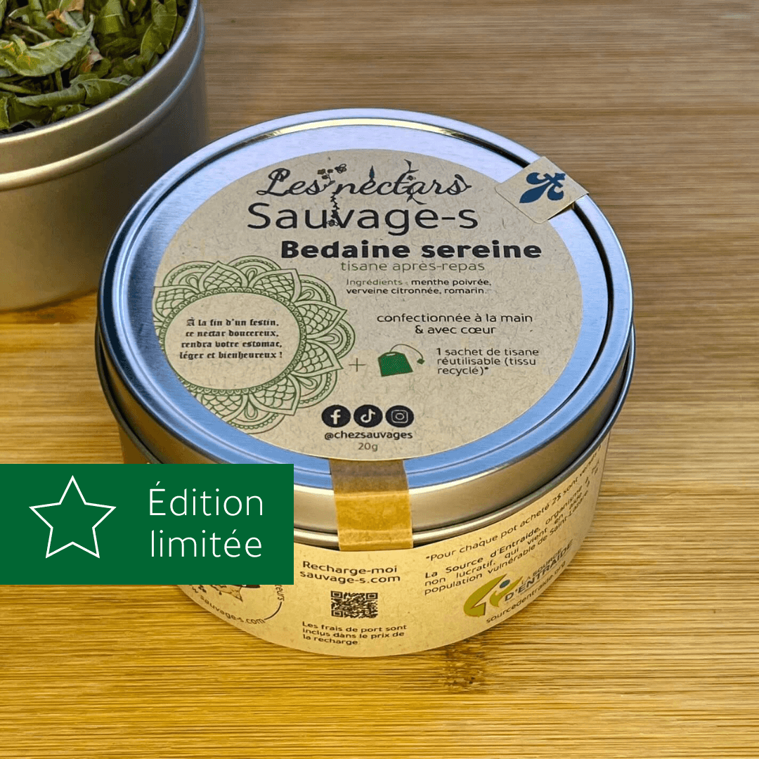 Bedaine sereine - Tisane après - repas - Sauvage - s