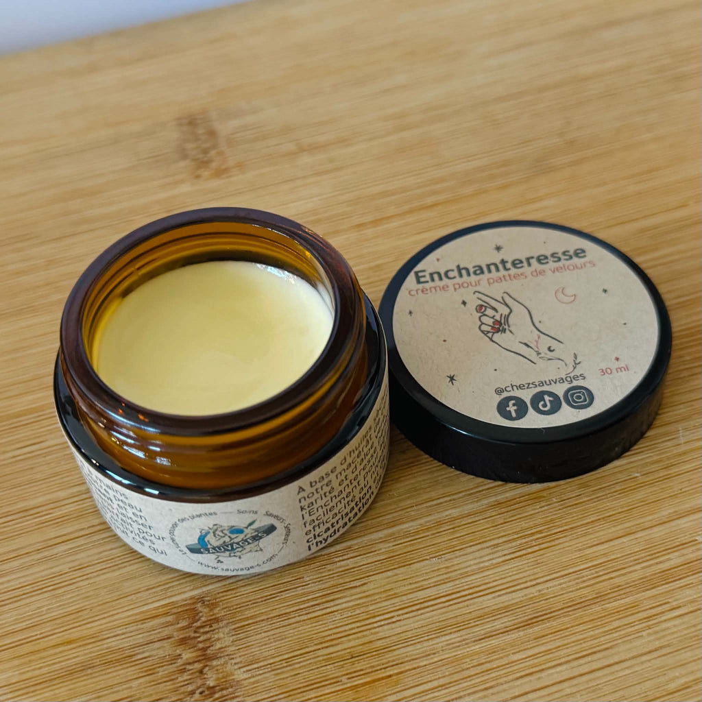 Enchanteresse 30ml – Crème mains végane sans fini gras (Solde) - Sauvage-s