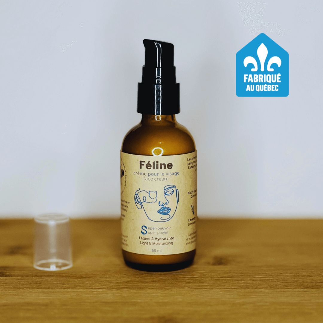 Féline - Crème végane pour le visage - Lavande