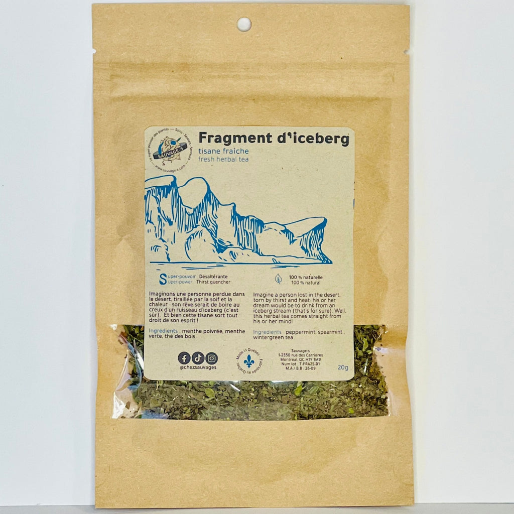 Fragment d'iceberg - Tisane fraîche - Sauvage - s