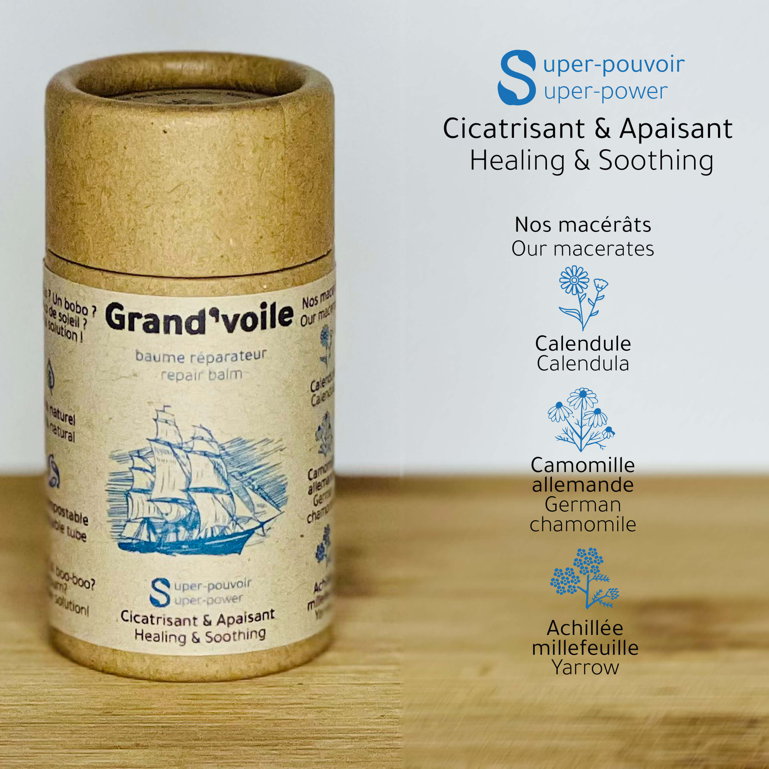 Grand'voile - Baume réparateur (soin après-tattoo)