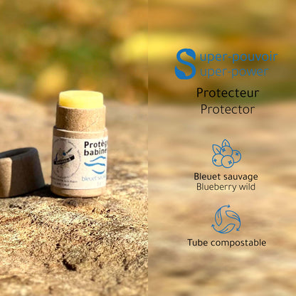 Protège-babines - Baume à lèvres bleuet sauvage