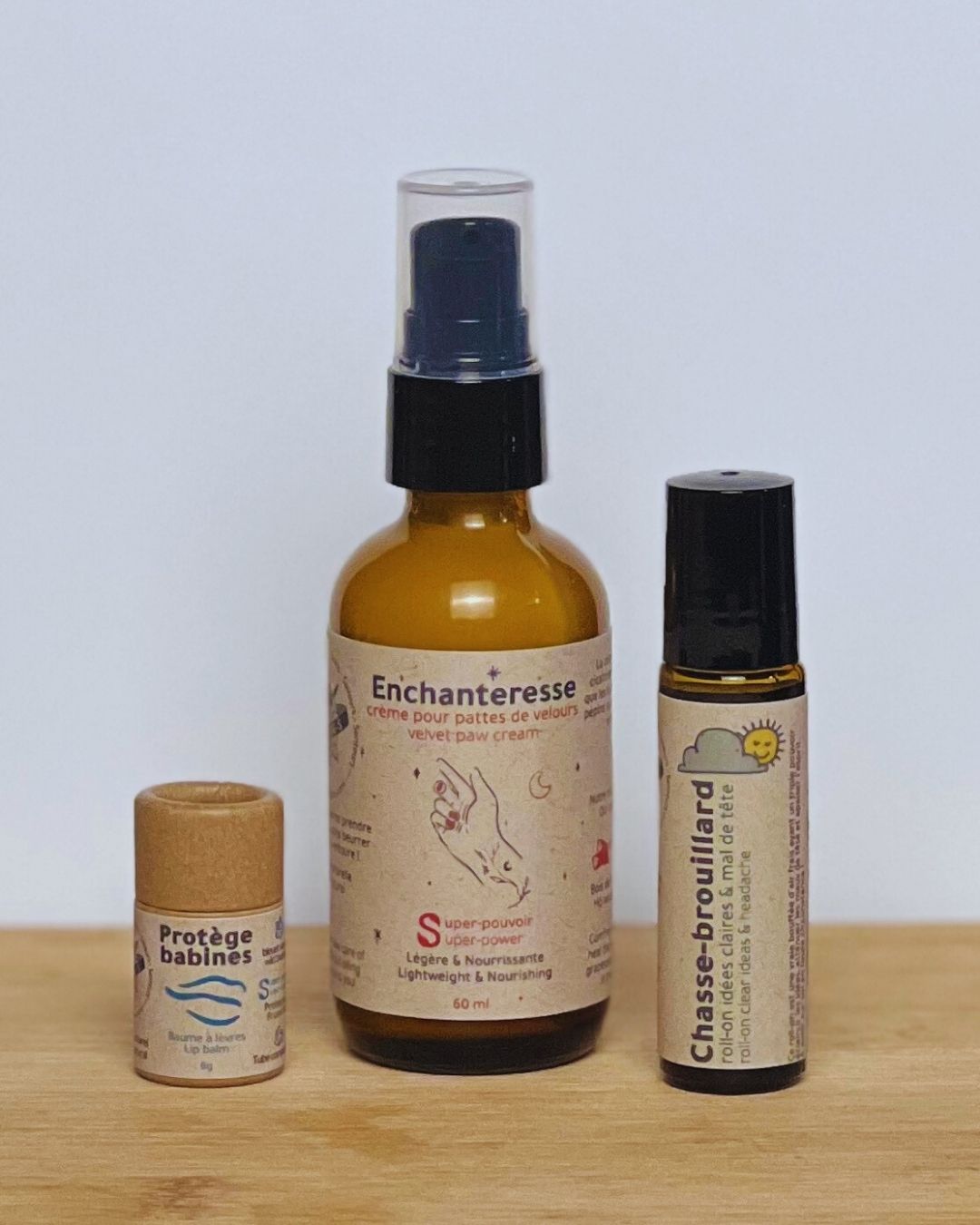 Daily wellness trio