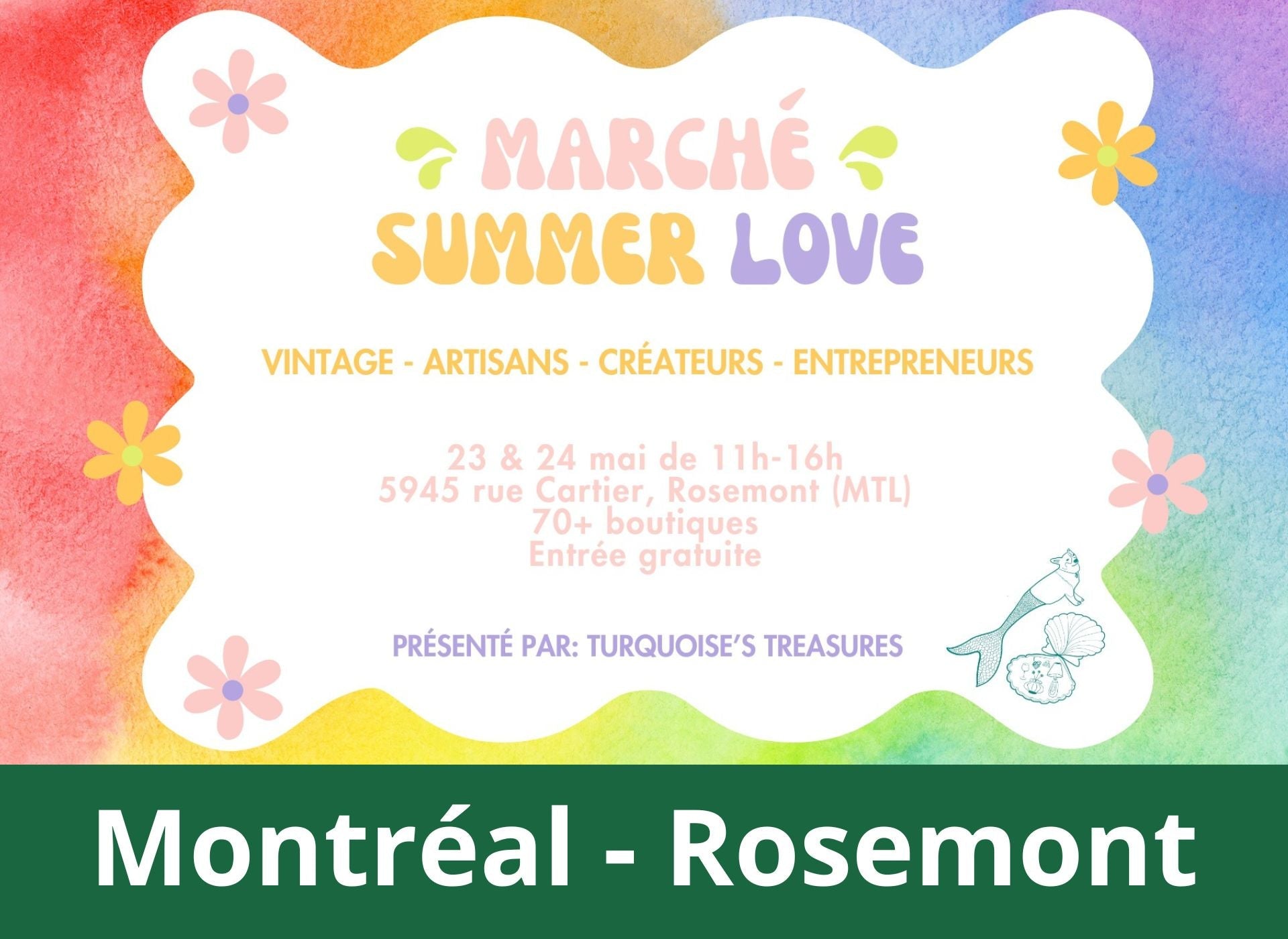 Turquoise Treasures - Marché summer love - Sauvage - s