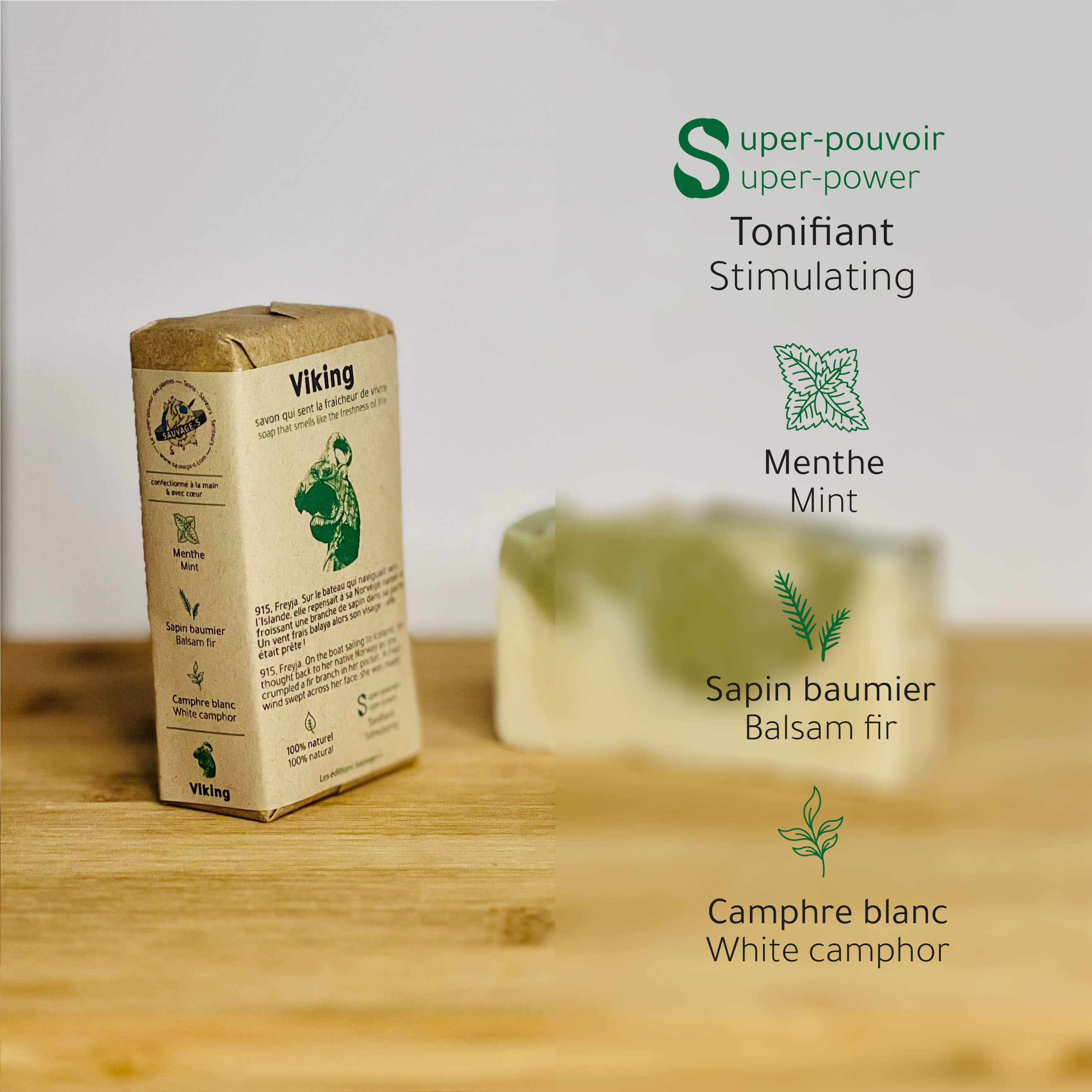 Viking - Savon qui sent la fraîcheur de vivre