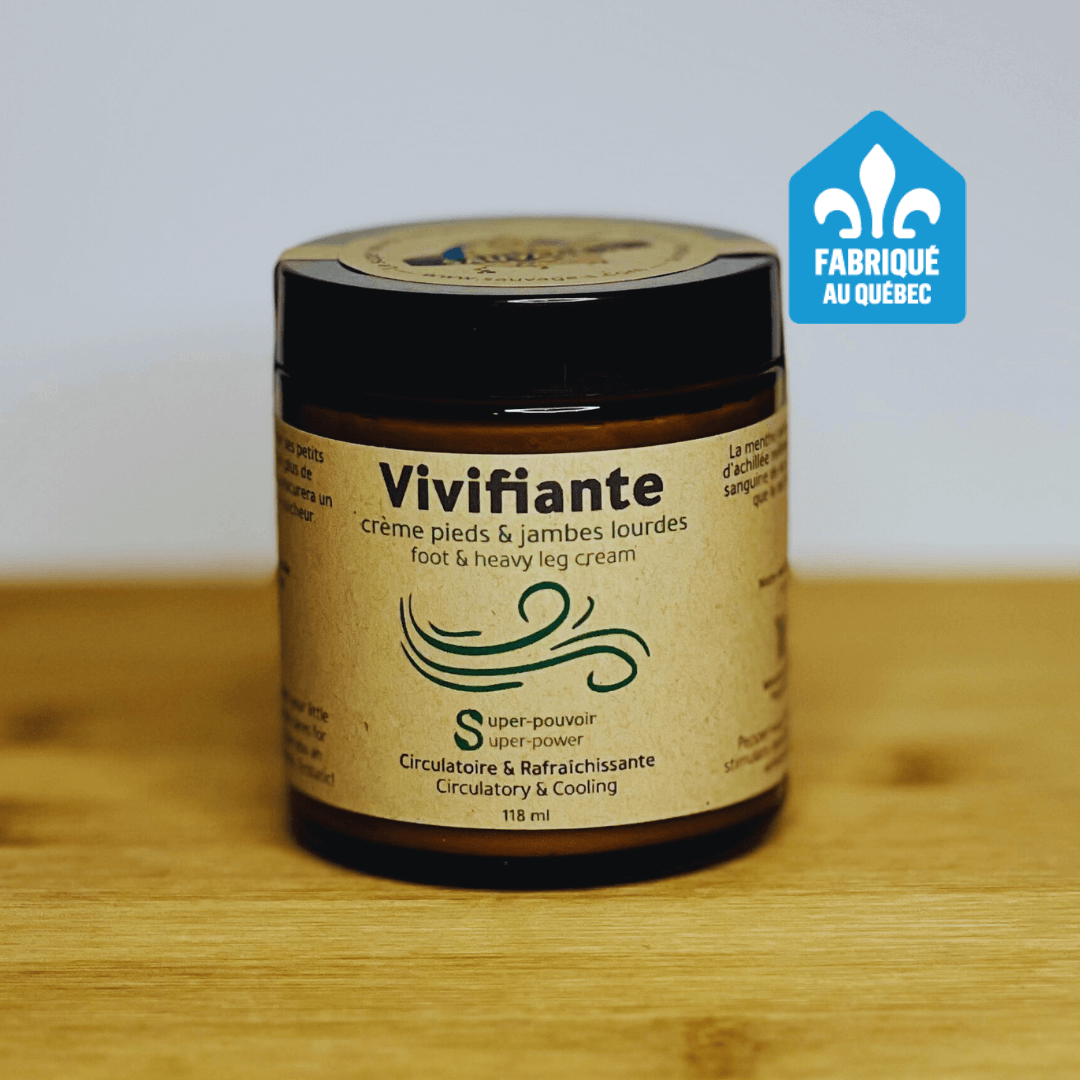 Vivifiante - Crème végane pieds & jambes lourdes