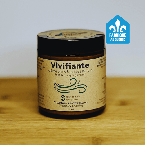 Vivifiante - Crème végane pieds & jambes lourdes - Sauvage - s