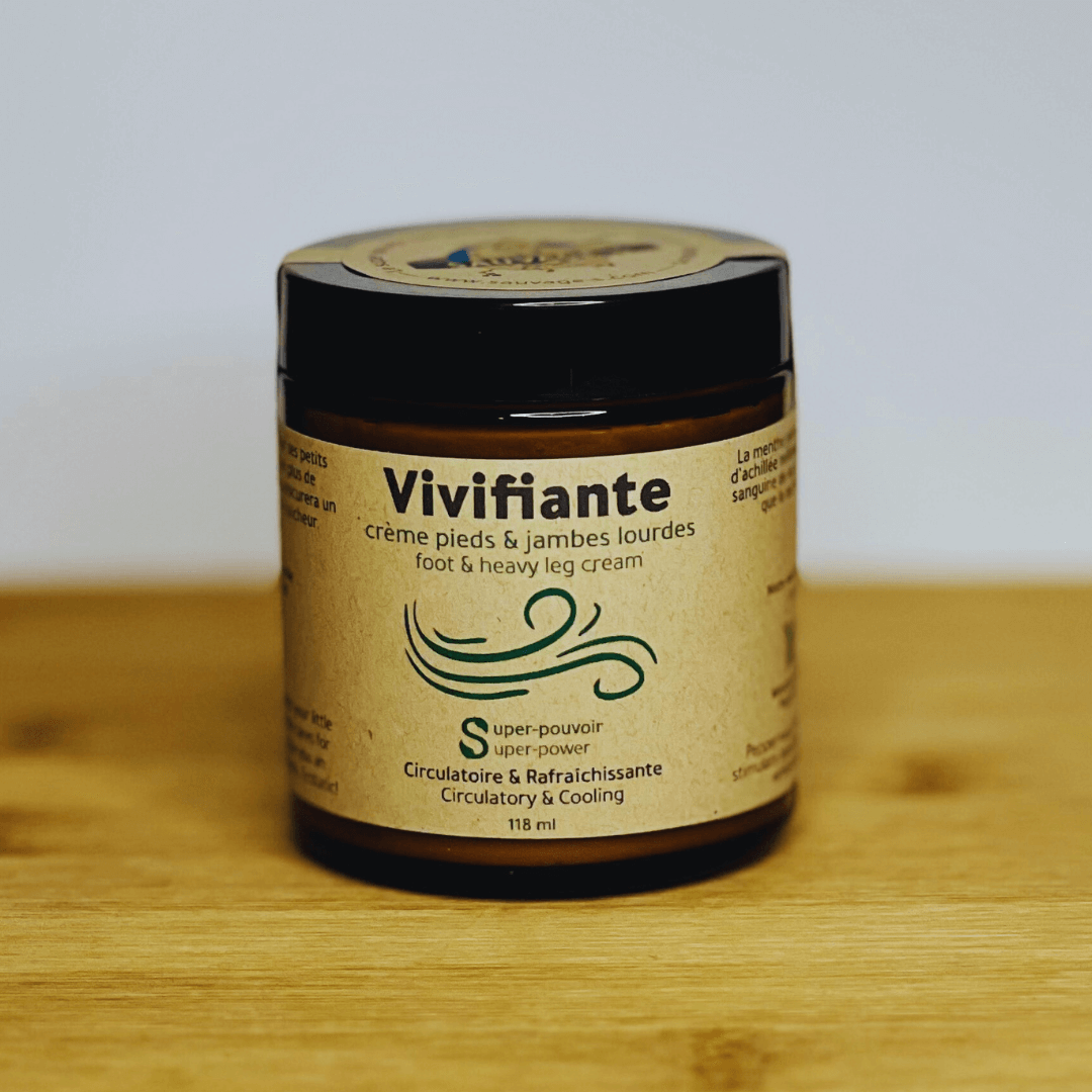 Vivifiante - Crème végane pieds & jambes lourdes - Sauvage - s
