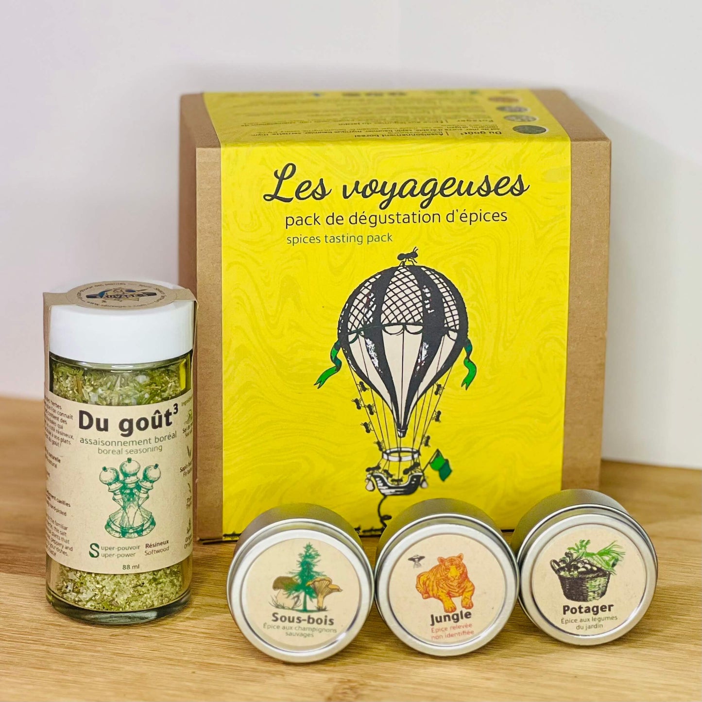 Les voyageuses - spice tasting pack